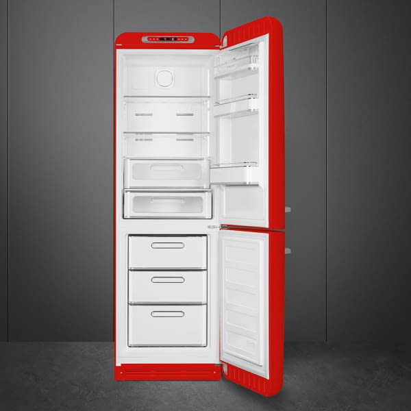 SMEG FAB32RRD5 COMBI ROJO NO FROST 196,8X60,1CM D 50's Style - 2
