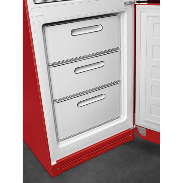 SMEG FAB32RRD5 COMBI ROJO NO FROST 196,8X60,1CM D 50's Style - 5