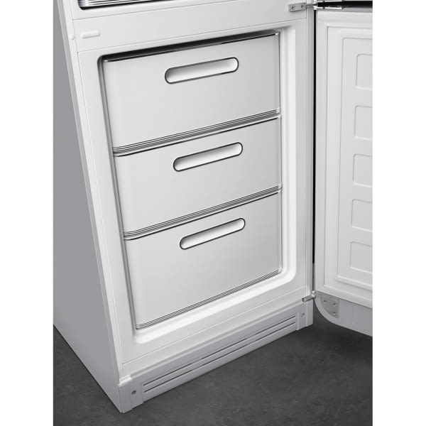 SMEG FAB32RSV5 COMBI SILVER NO FROST 196,8X60,1CM D 50's Style - 5