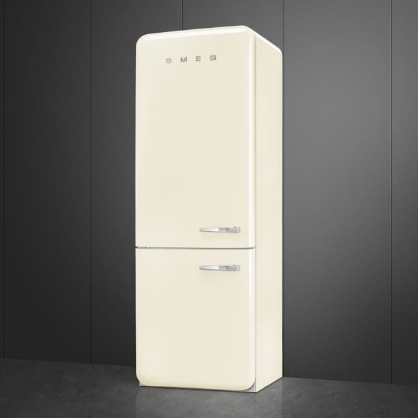 SMEG FAB38LCR5 COMBI CREMA NO FROST 205X70,6CM E 50's Style - 4