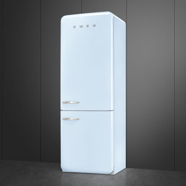 SMEG FAB38RPB5 COMBI CELESTE NO FROST 205X70,6CM E 50's Style - 4