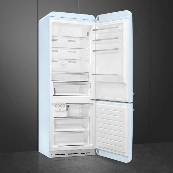 SMEG FAB38RPB5 COMBI CELESTE NO FROST 205X70,6CM E 50's Style - 5