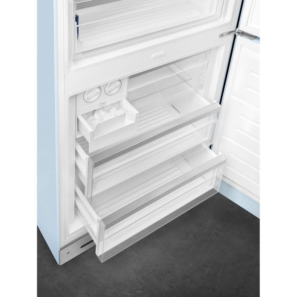 SMEG FAB38RPB5 COMBI CELESTE NO FROST 205X70,6CM E 50's Style - 10