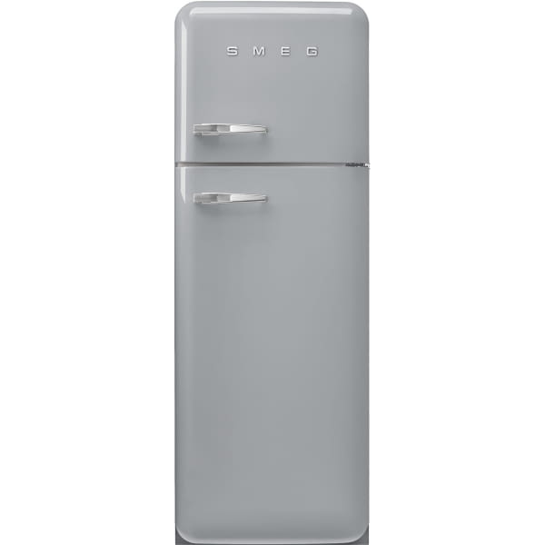 SMEG FAB30RSV5 FRIGORIFICO 2 PUERTAS SILVER CICLICO NO FROST 172X60,1X72,8CM D 50's Style