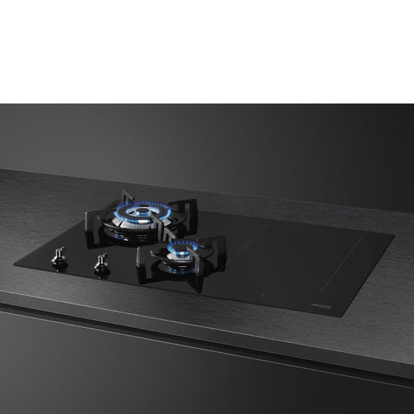 SMEG PM3743D PLACA MIXTA NEGRA 4 ZONAS 70CM Clasico - 2