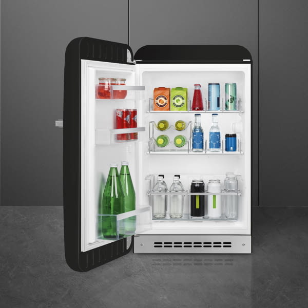 SMEG FAB10HLBL5 FRIGORIFICO NEGRO CICLICO 96X54,4X63,2CM E 50's Style - 6