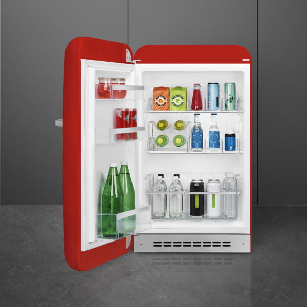 SMEG FAB10HLRD5 FRIGORIFICO ROJO CICLICO 96X54,4X63,2CM E 50's Style - 6