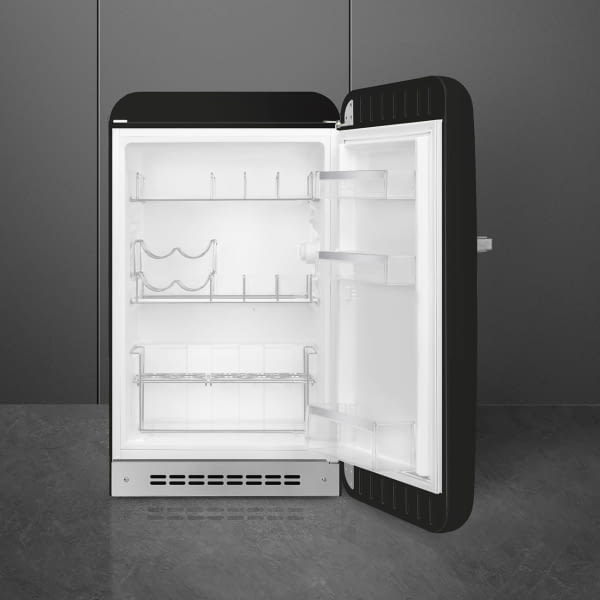 SMEG FAB10HRBL5 FRIGORIFICO NEGRO CICLICO 96X54,4X63,2CM E 50's Style - 2