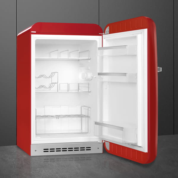 SMEG FAB10HRRD5 FRIGORIFICO ROJO CICLICO 96X54,4X63,2CM E 50's Style - 3