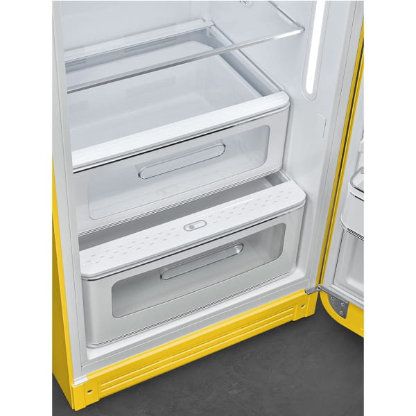 SMEG FAB28RYW5 FRIGORIFICO AMARILLO CICLICO 154X60,1X72,8CM D 50's Style - 5