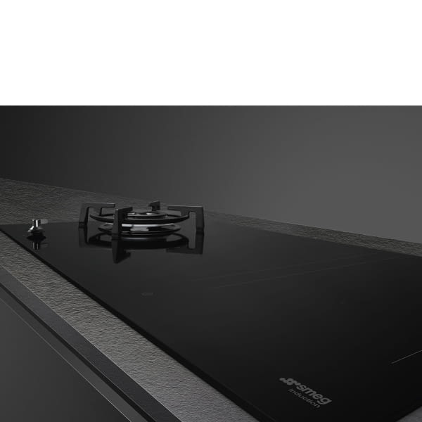 SMEG PM3953D PLACA MIXTA NEGRA 5 ZONAS 90CM Clasica - 2