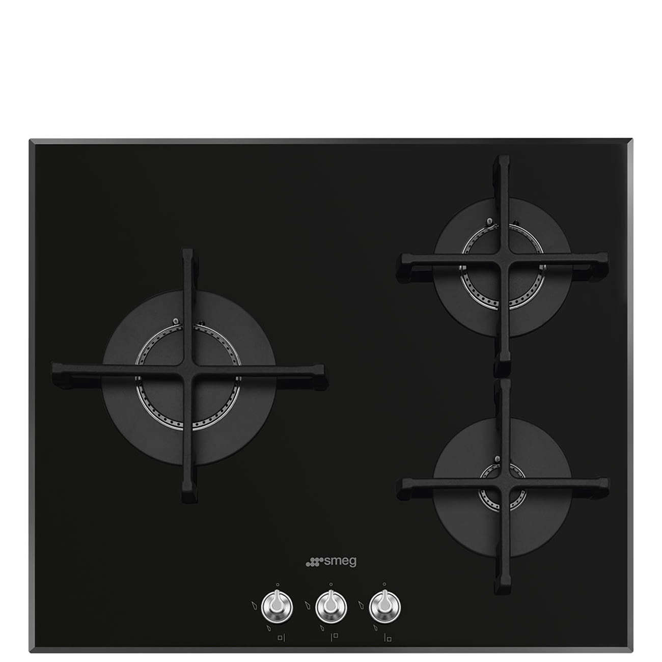  Placa de cocina de gas con 3 quemadores, placa de gas