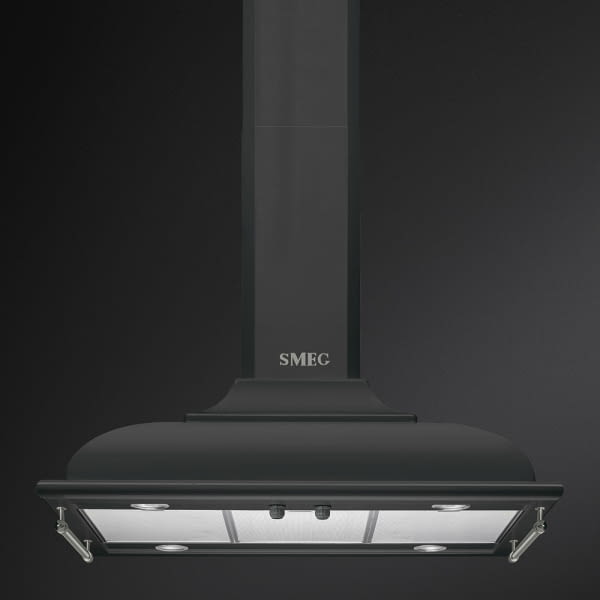 SMEG KCI19AOE CAMPANA ANTRACITA 90CM 820CM3/H A Cortina - 2