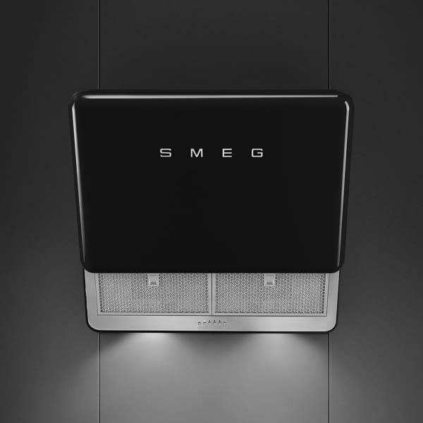 SMEG KFAB75BL CAMPANA INCLINADA NEGRO 75CM 820CM3/H A+ 50's Style - 2