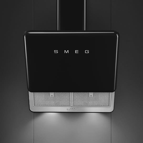 SMEG KFAB75BL CAMPANA INCLINADA NEGRO 75CM 820CM3/H A+ 50's Style - 3