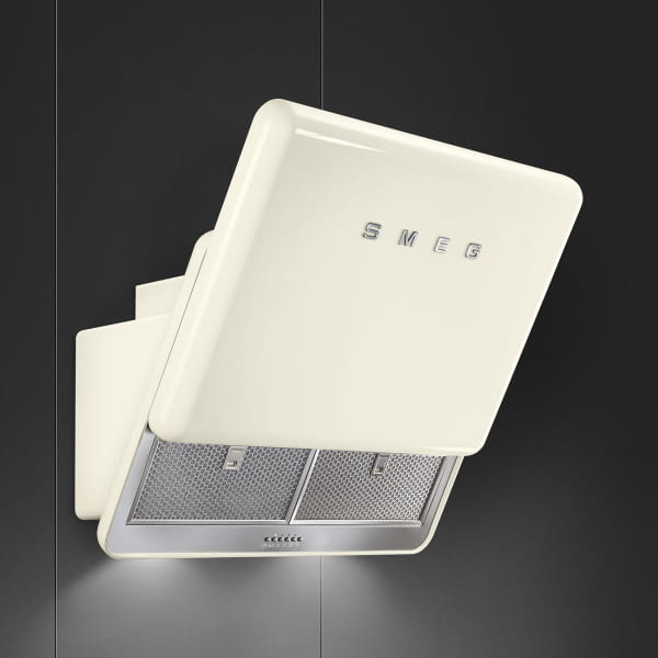 SMEG KFAB75CR CAMPANA INCLINADA CREMA 75CM 750CM3/H A+ 50's Style - 5