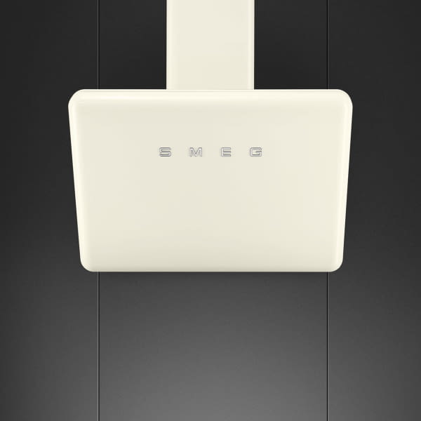 SMEG KFAB75CR CAMPANA INCLINADA CREMA 75CM 750CM3/H A+ 50's Style - 6