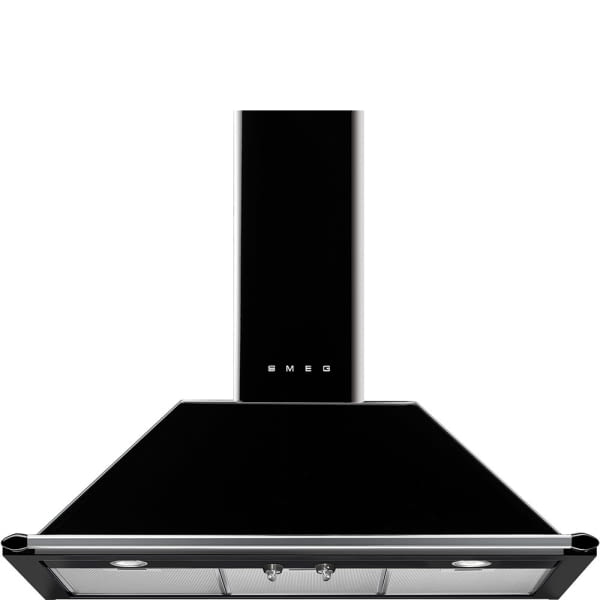 SMEG KT90BLE CAMPANA NEGRA 90CM 820CM3/H A Victoria