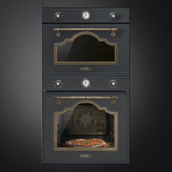 SMEG SFP750AOPZ HORNO PIROLITICO ANTRACITA A CORTINA Esmalte Ever Clean - 2