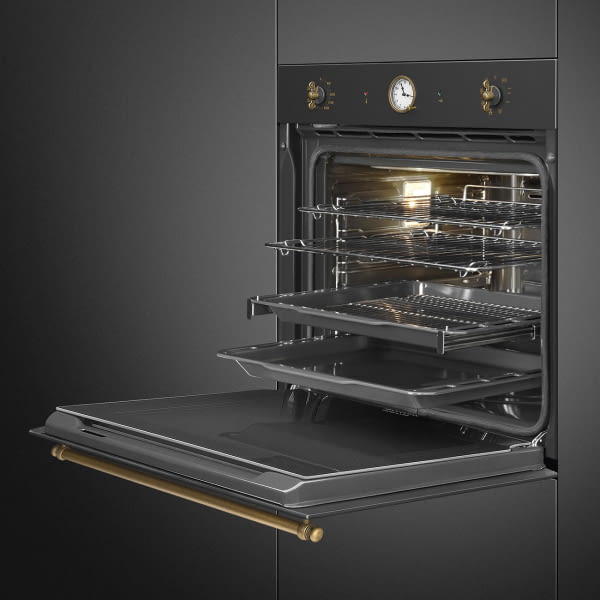 SMEG SFP805AO HORNO PIROLITICO ANTRACITA A COLONIAL Esmalte Ever Clean - 5