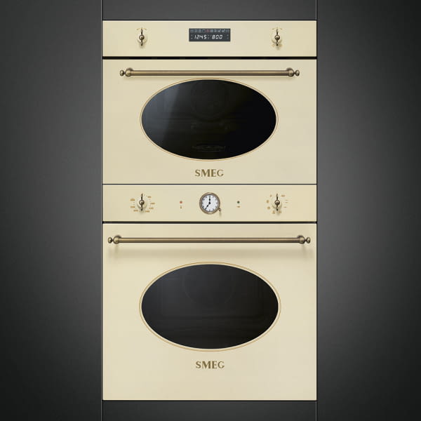SMEG SFP805PO HORNO PIROLITICO CREMA A COLONIAL Esmalte Ever Clean - 2