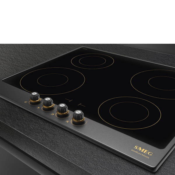 SMEG SI764AOM PLACA INDUCCION ANTRACITA 4 ZONAS 60CM Cortina - 3