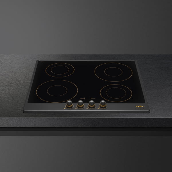 SMEG SI764AOM PLACA INDUCCION ANTRACITA 4 ZONAS 60CM Cortina - 4