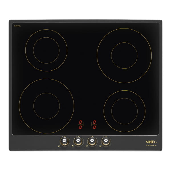 SMEG SI764AOM PLACA INDUCCION ANTRACITA 4 ZONAS 60CM Cortina - 5
