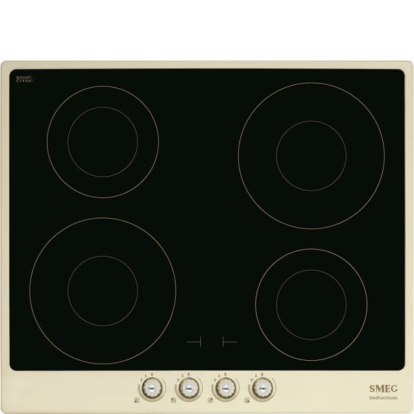 SMEG SI764POM PLACA INDUCCION CREMA 4 ZONAS 60CM Cortina
