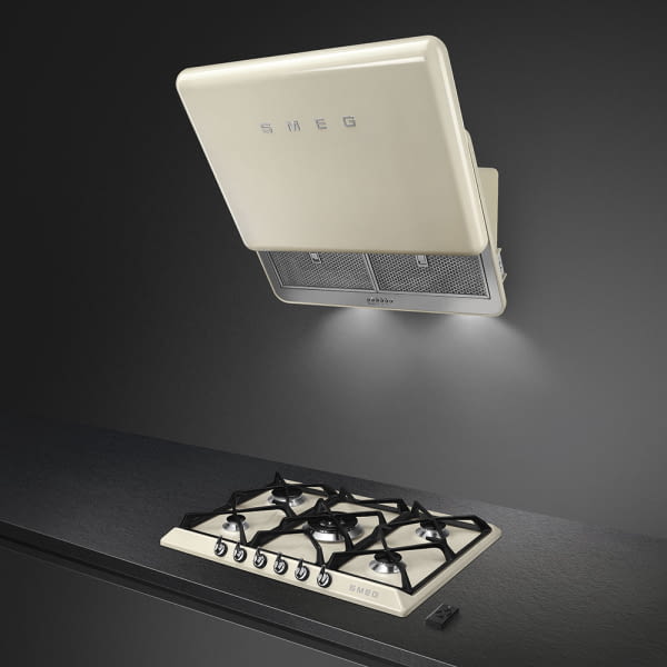 SMEG SR975PGH PLACA GAS CREMA 5 FUEGOS 70/75CM Victoria - 3