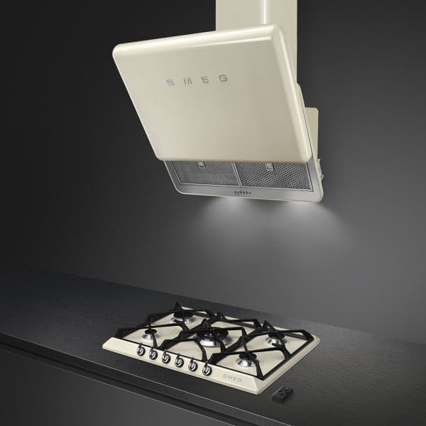 SMEG SR975PGH PLACA GAS CREMA 5 FUEGOS 70/75CM Victoria - 4