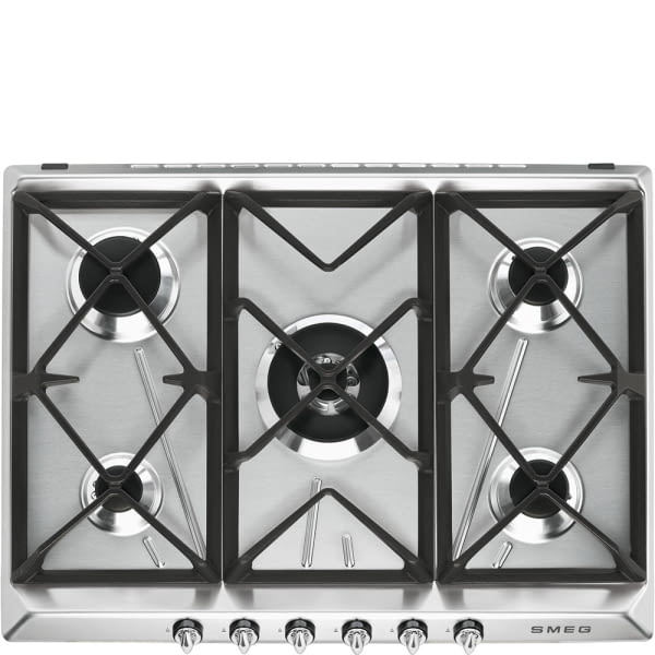 SMEG SR975XGH PLACA GAS INOX 5 FUEGOS 70/75CM Victoria