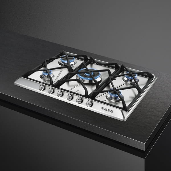 SMEG SR975XGH PLACA GAS INOX 5 FUEGOS 70/75CM Victoria - 6