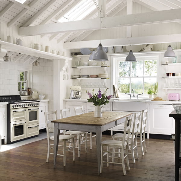 SMEG TR4110P1 COCINA CREMA GAS 7 FUEGOS 110X60CM A VICTORIA VaporClean - 7