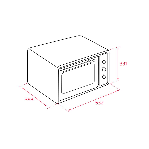 TEKA MINI HORNO FSO 424 GR INOX HORNO CONVENCIONAL INOX ABATIBLE EASY Hydroclean - 5