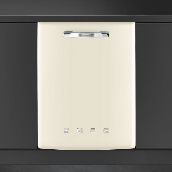 SMEG STFABCR3 LAVAVAJILLAS INTEGRABLE CREMA 60CM 13 SERVICIOS 44 dB B 50's Style - 2