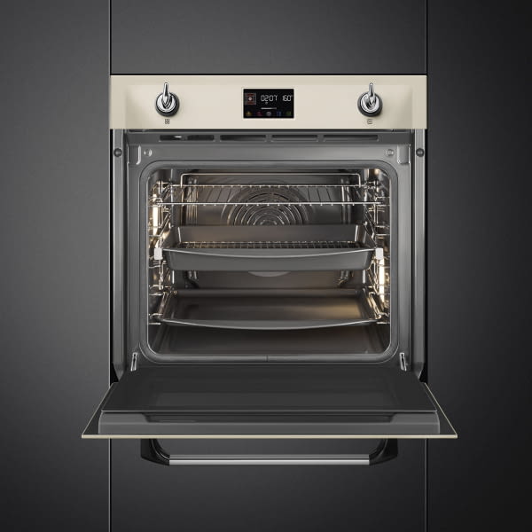 SMEG SOP6902S2PP HORNO PIROLITICO CREMA A+ Victoria - 2