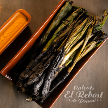 Calçots cuits