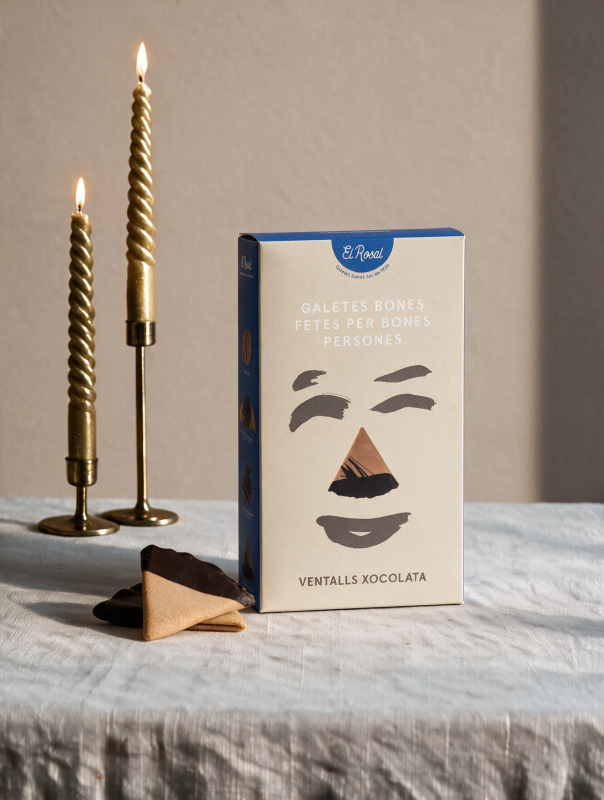 Abanicos chocolate
