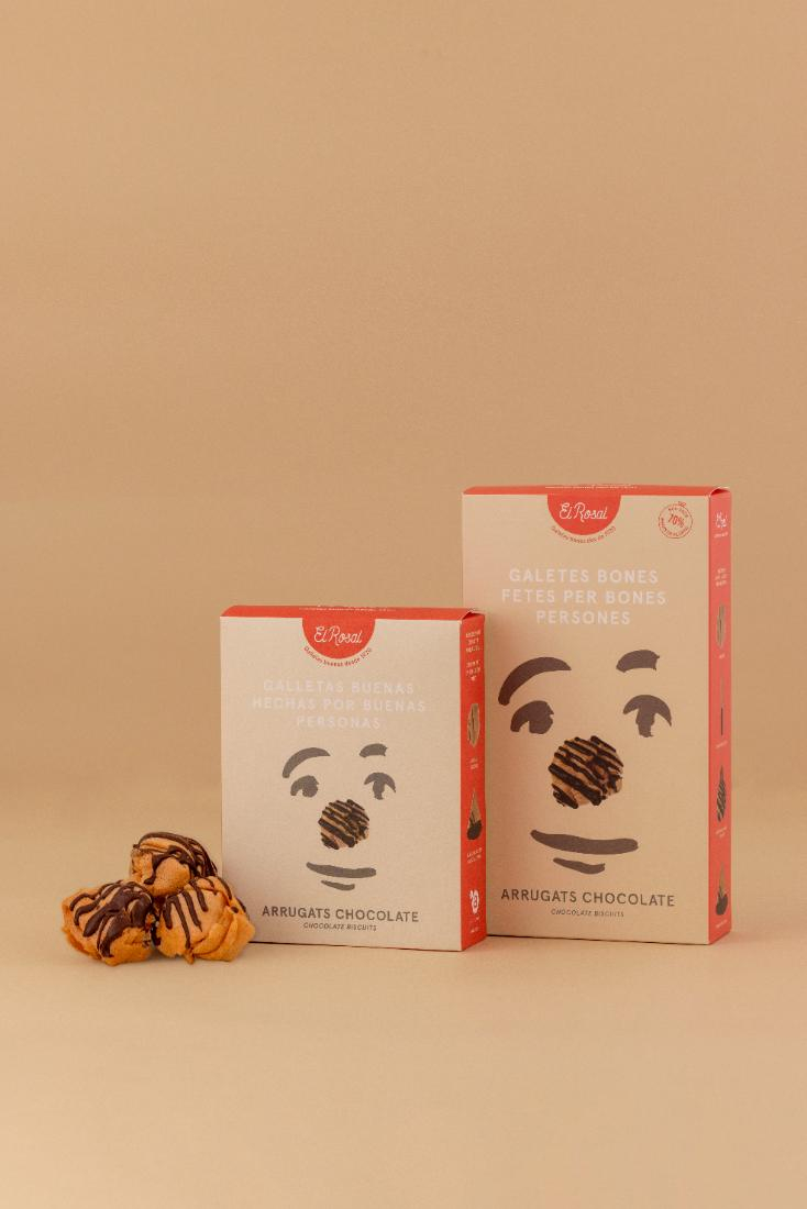Packs colección de arrugats chocolate, grande y mediano