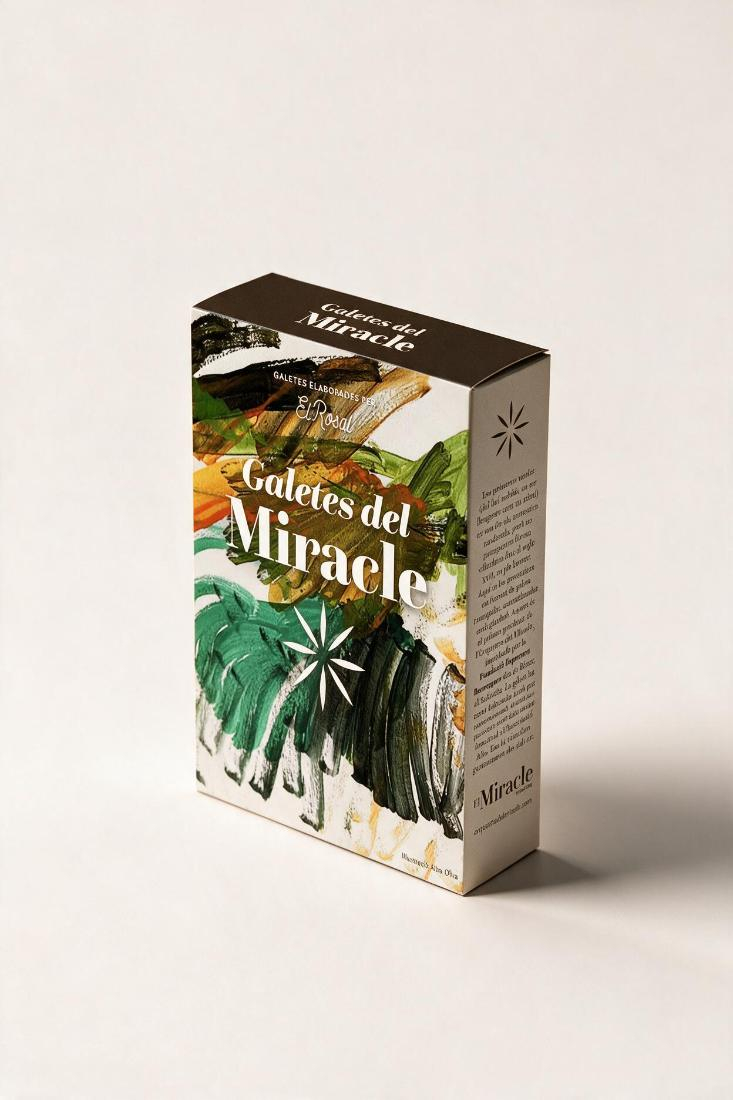 Caja Galetes del Miracle, edición para el festival Espurnes Barroques