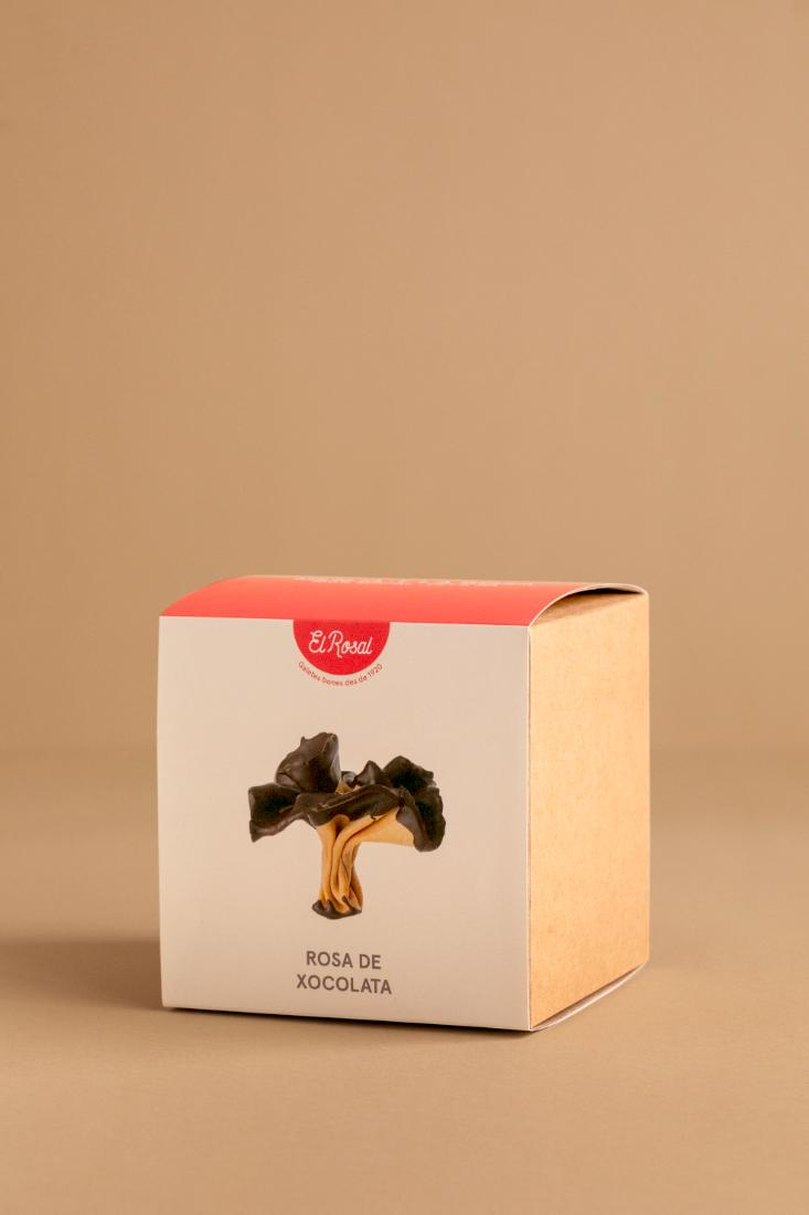 Rosa de chocolate
