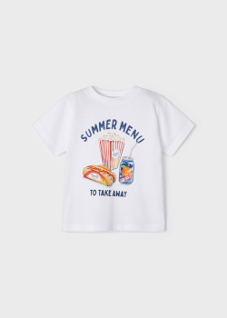MAYORAL Camiseta m/c summer snacks niño