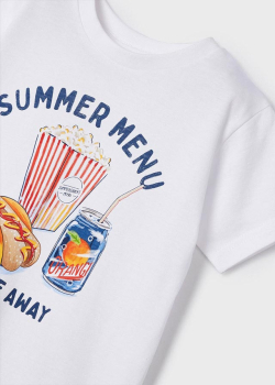 MAYORAL Camiseta m/c summer snacks niño - 3