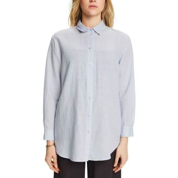 ESPRIT camisa de lino y algodón - 1