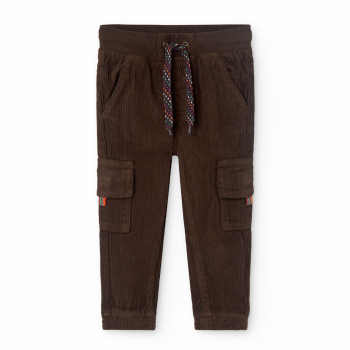 BOBOLI pantalón largo pana niño