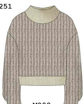 CAFÈNOIR jersey punto manga larga mujer
