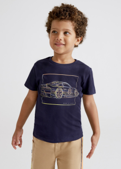 MAYORAL Camiseta m/c coche niño - 1
