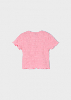 MAYORAL Camiseta m/c jacquard elastic niña - 3