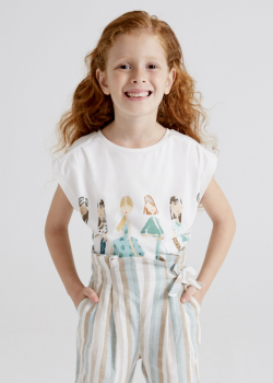 MAYORAL Camiseta m/c muñecas niña - 1
